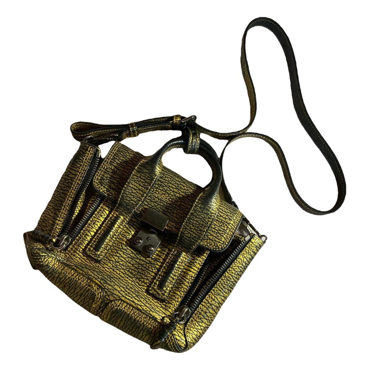 Pashli leather satchel