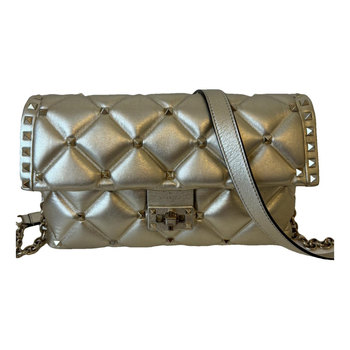 CandyStud leather crossbody bag