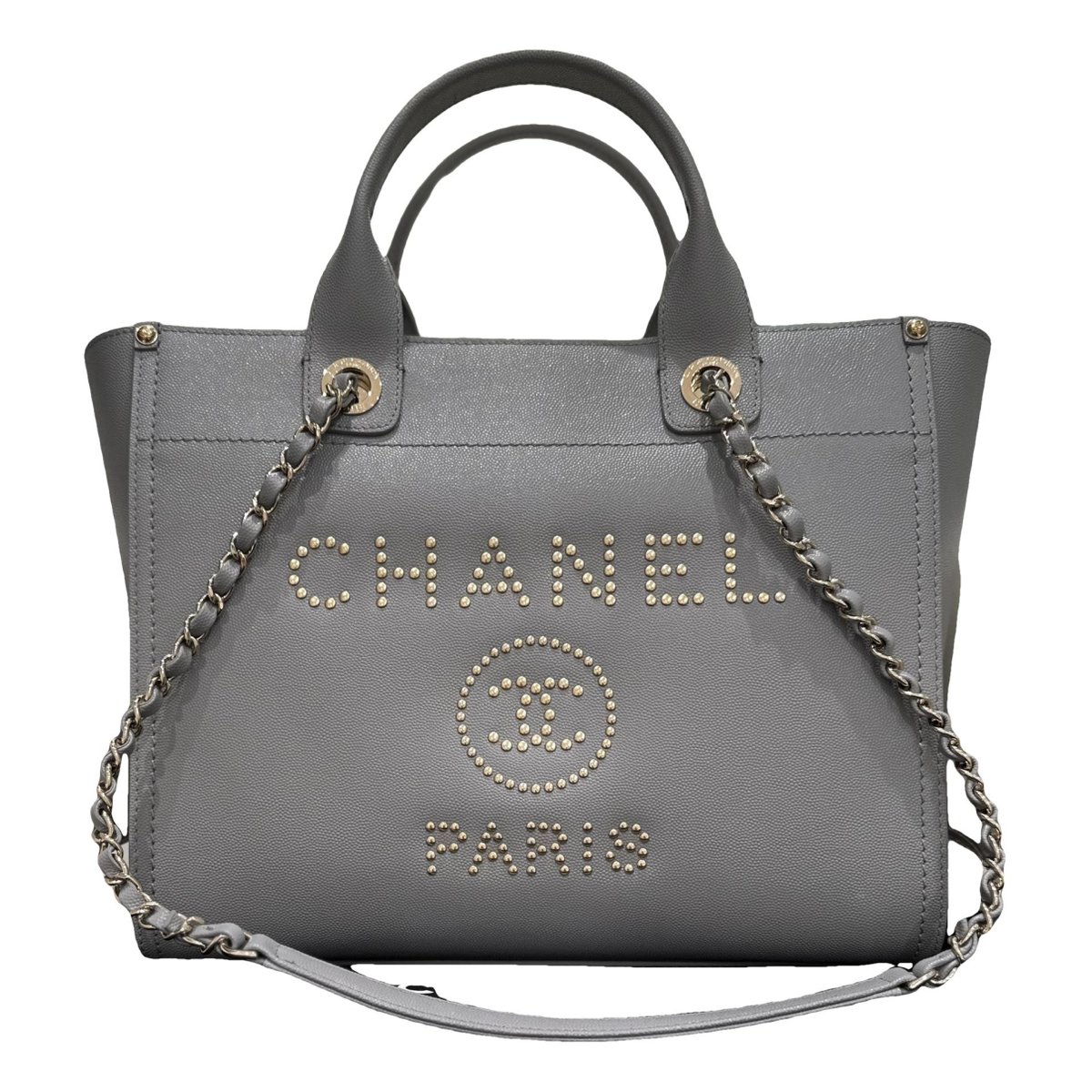Deauville leather tote