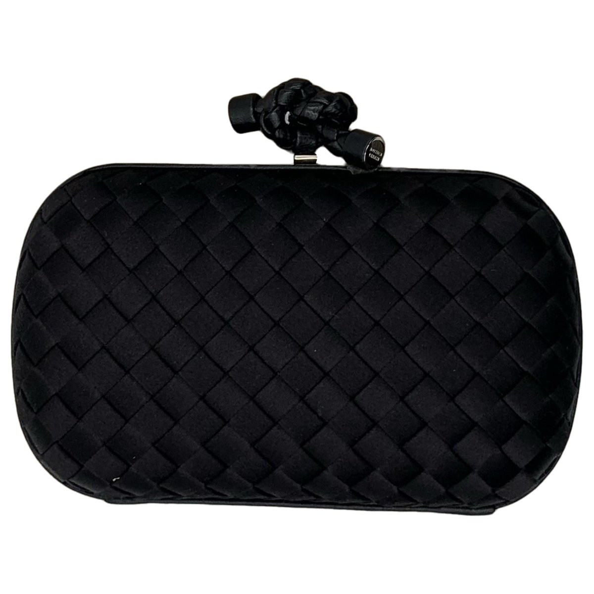 Knot silk handbag