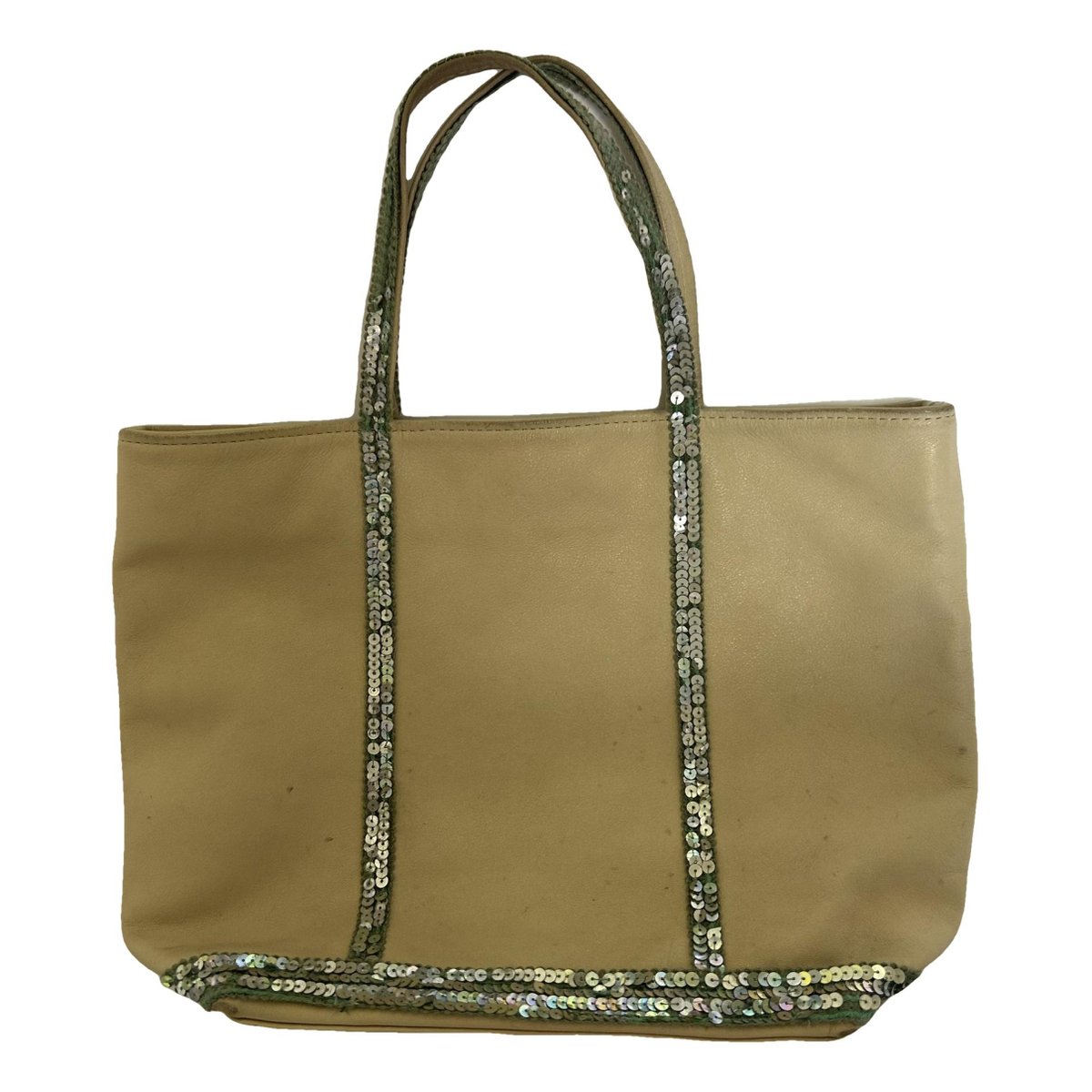 Leather tote