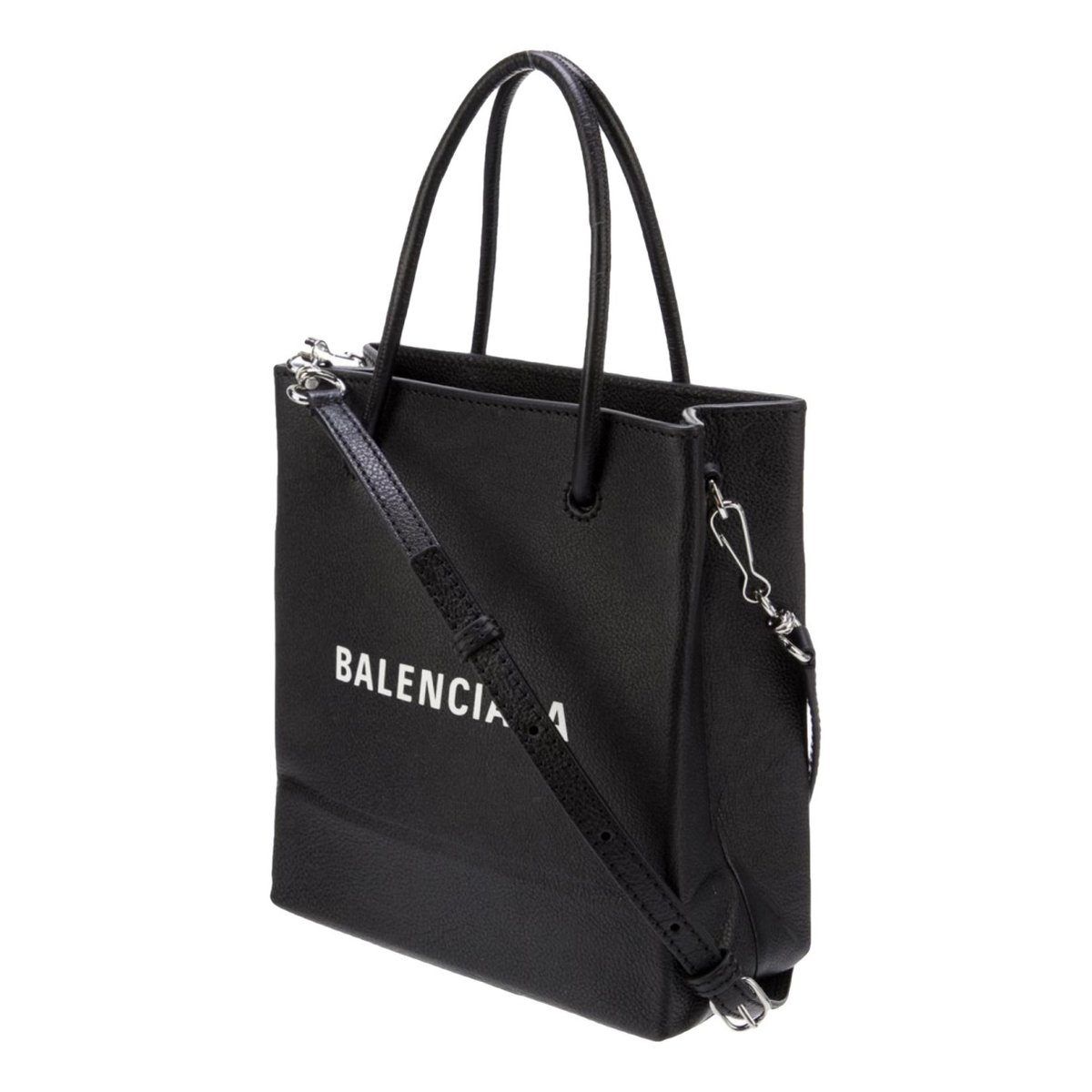 Plastic bag shooper handbag