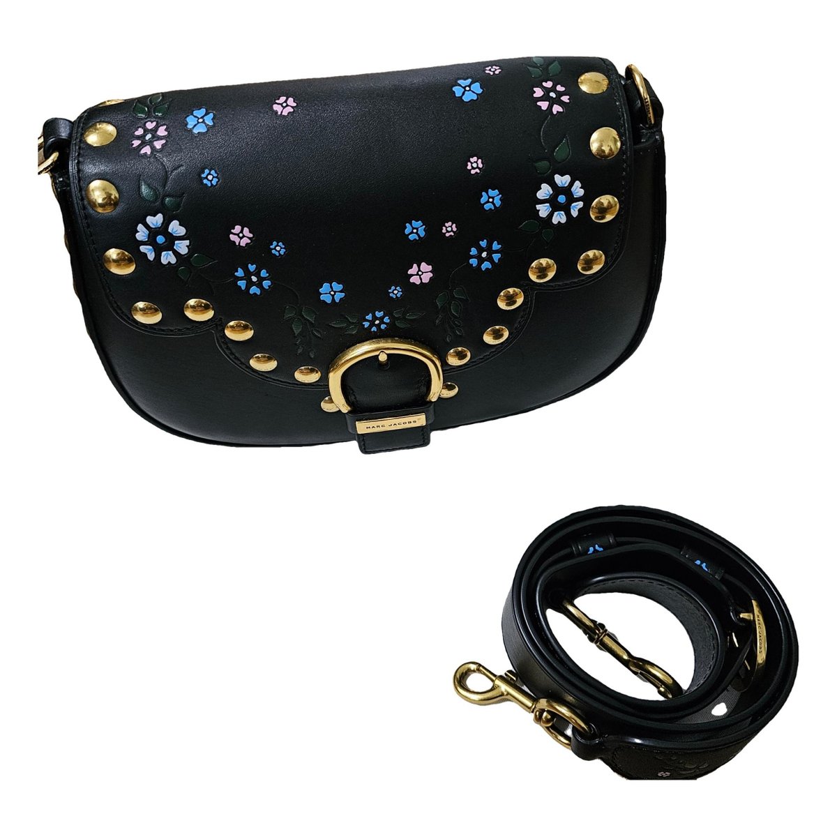 Downtown leather crossbody bag