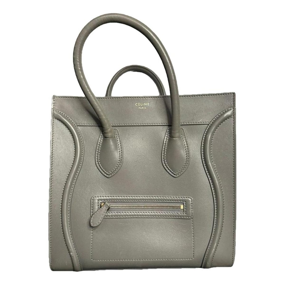 Nano Luggage leather handbag