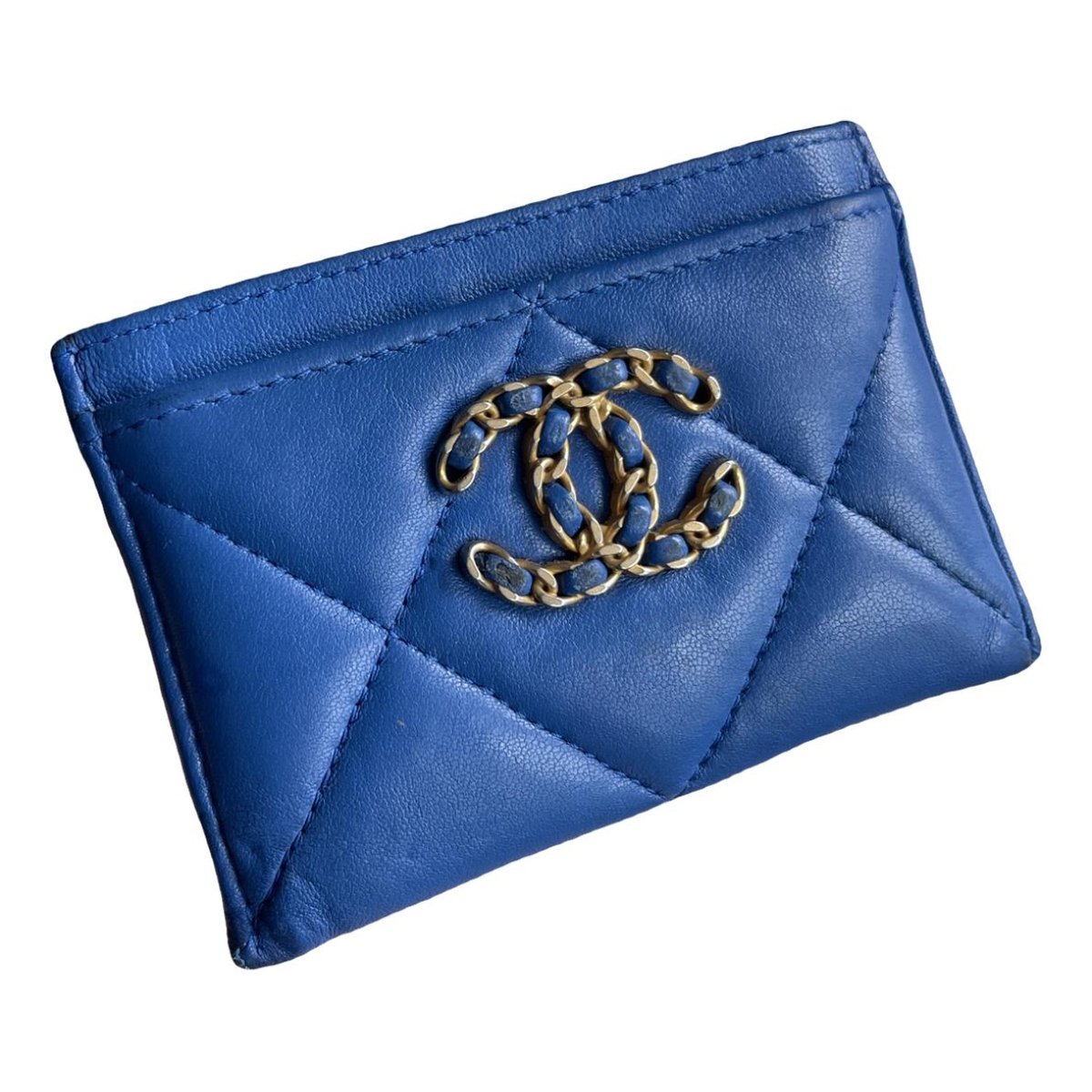 Chanel 19 leather wallet