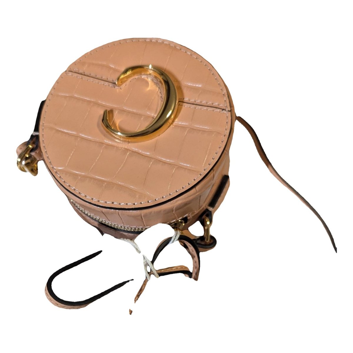 C leather crossbody bag