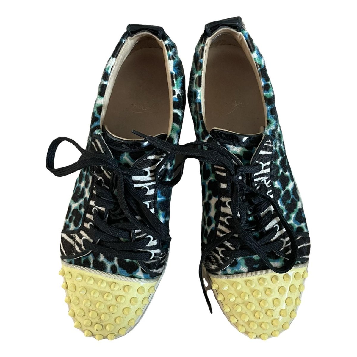Gondolita faux fur trainers