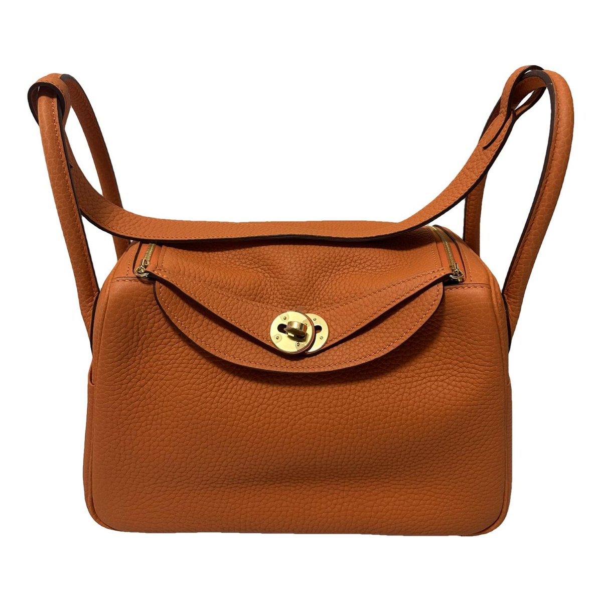 Lindy leather handbag