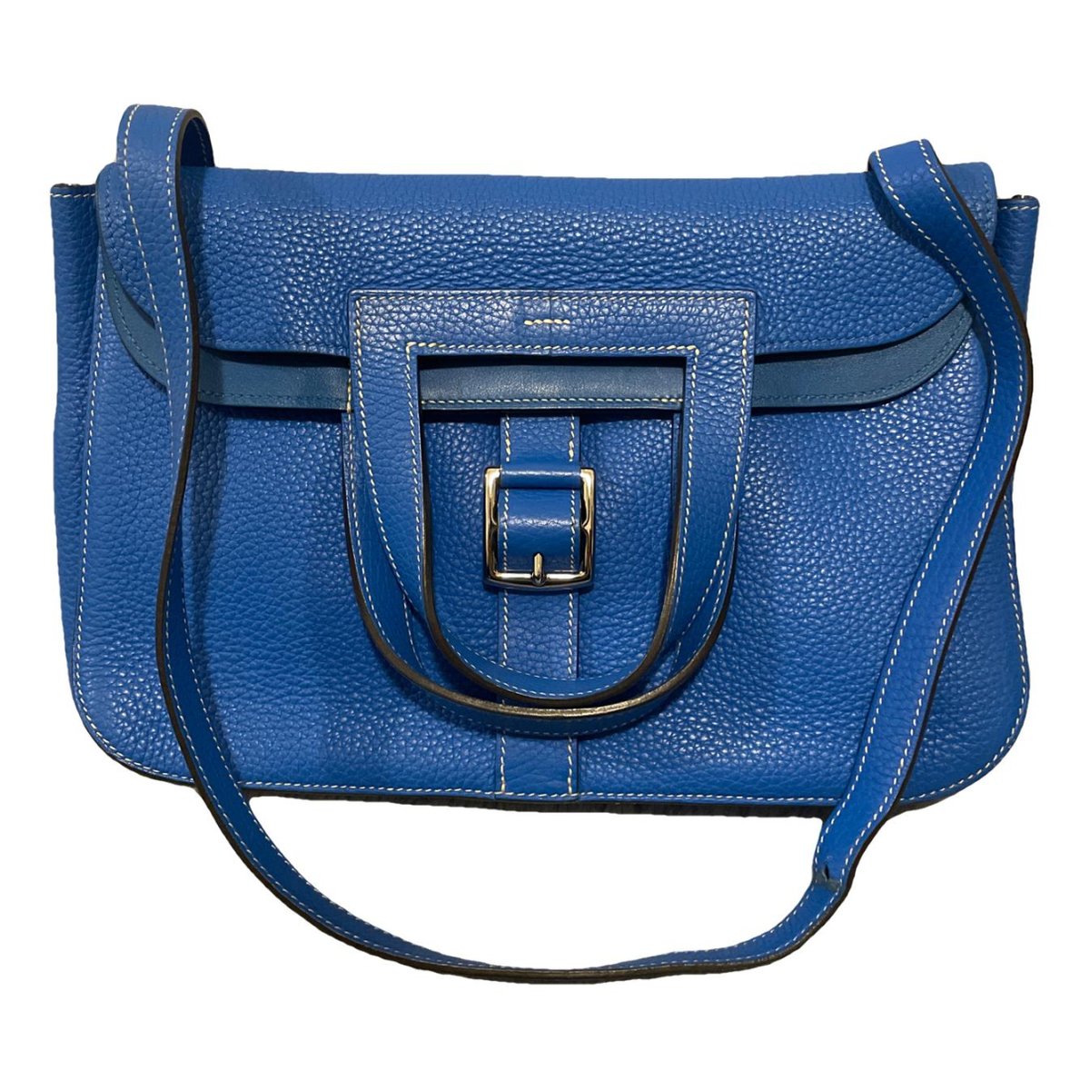 Halzan leather handbag