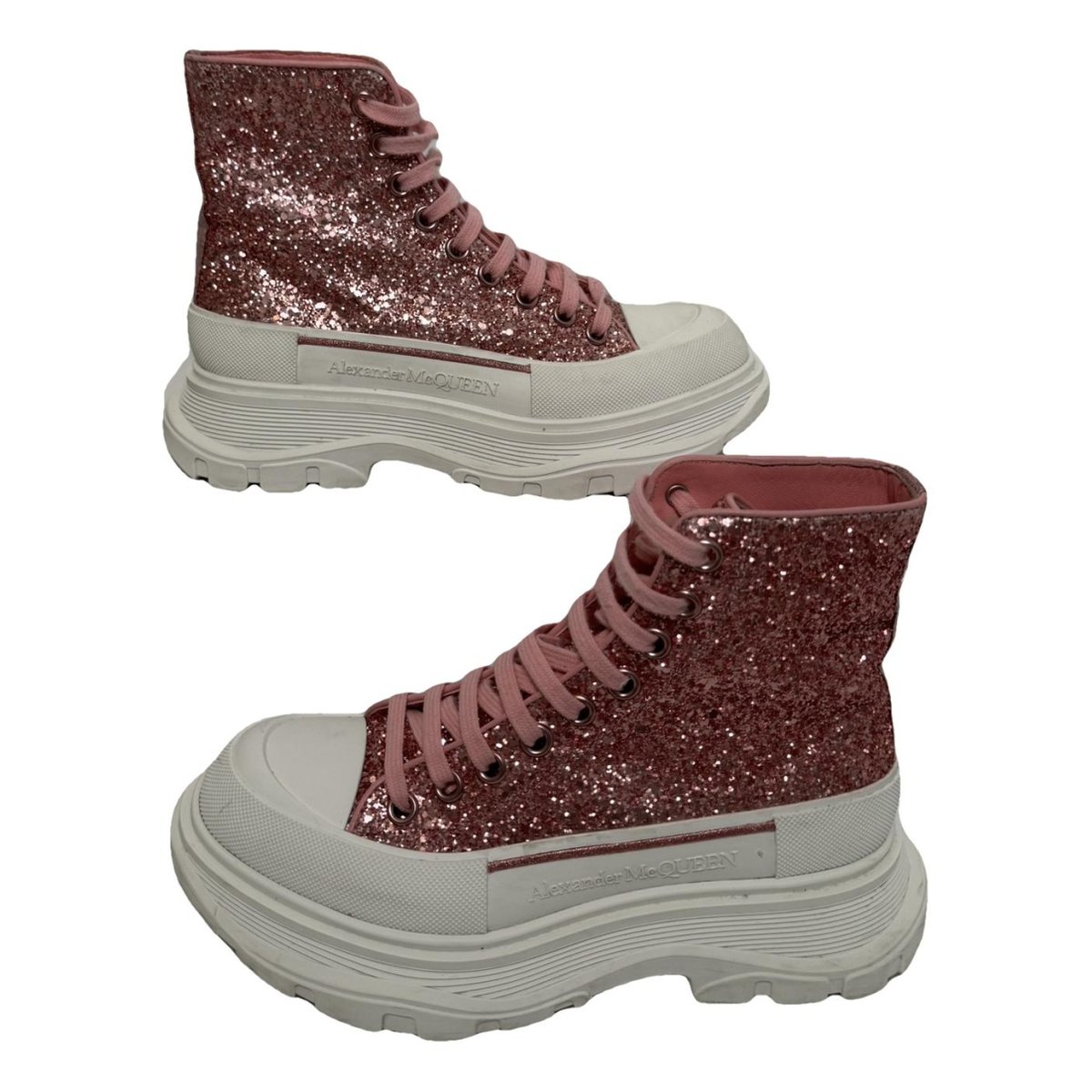 Tread Slick glitter trainers