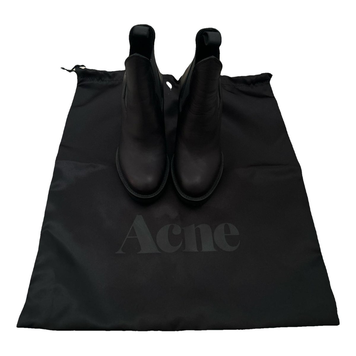 Star leather boots