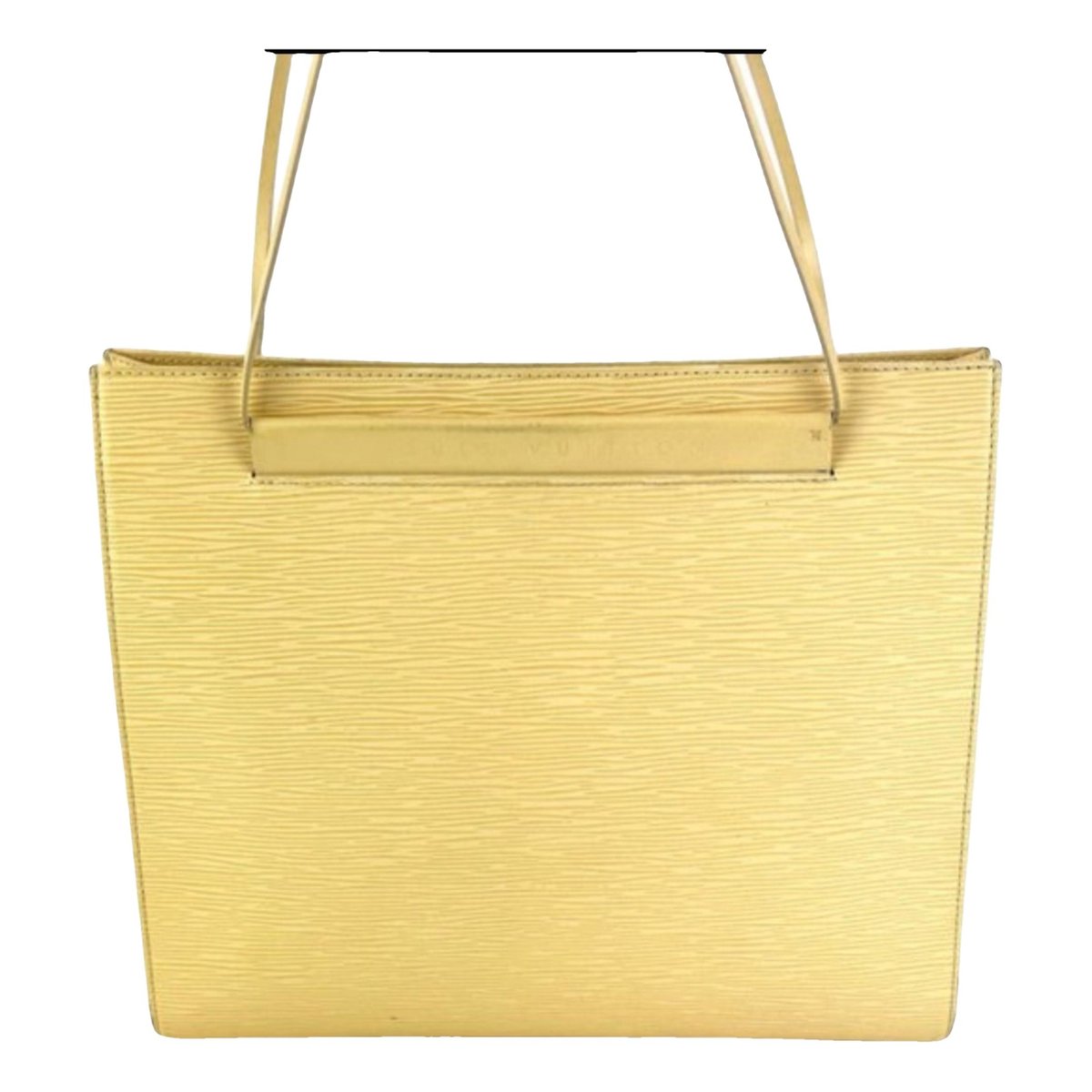 Shopping leather handbag