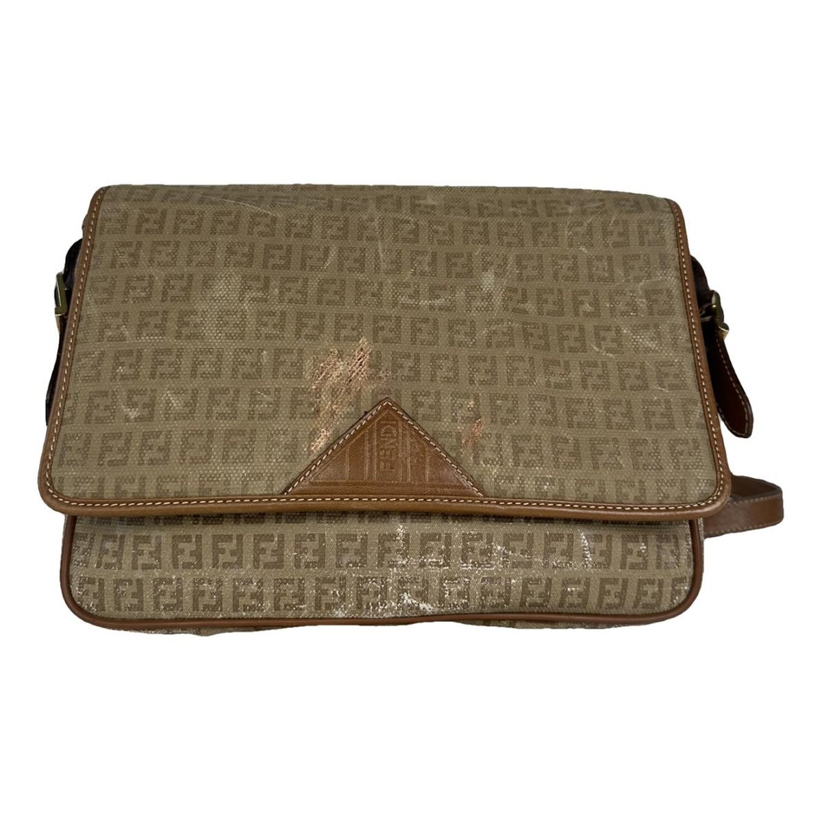 Baguette leather handbag