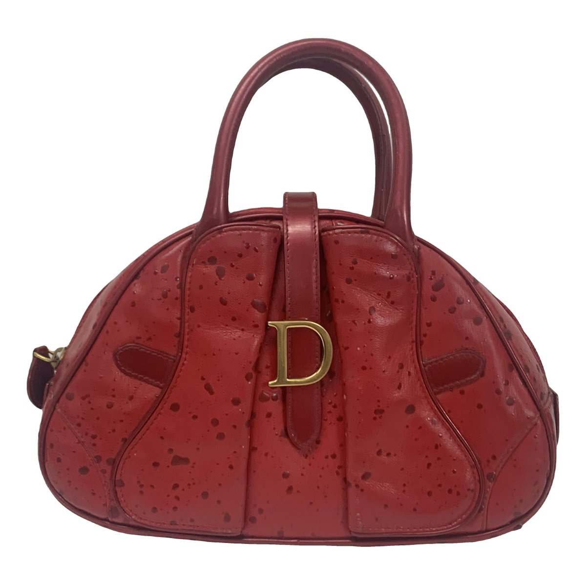 Saddle Bowler leather tote
