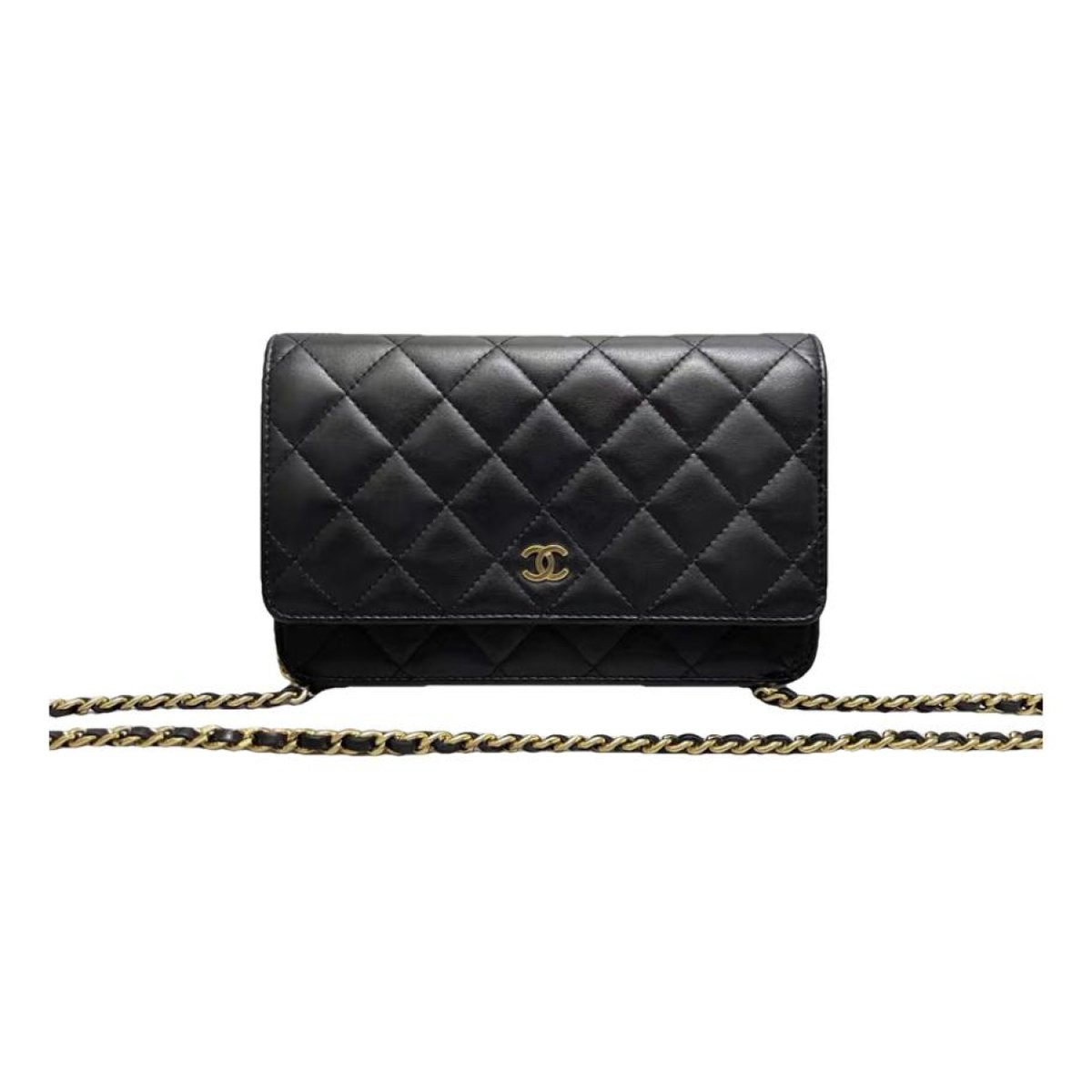 Wallet On Chain Timeless/Classique leather crossbody bag