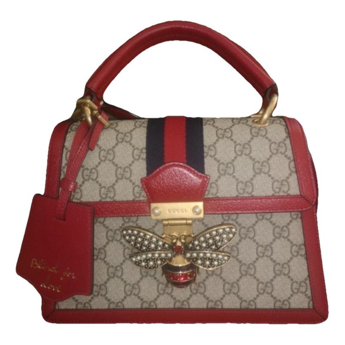 Queen Margaret leather crossbody bag