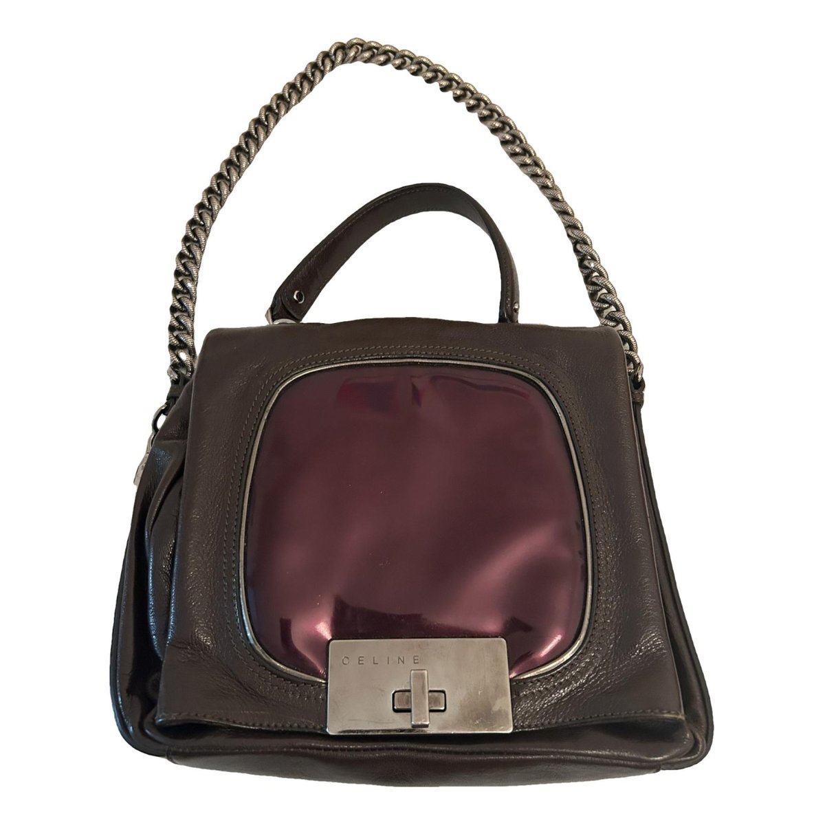 C bag leather handbag