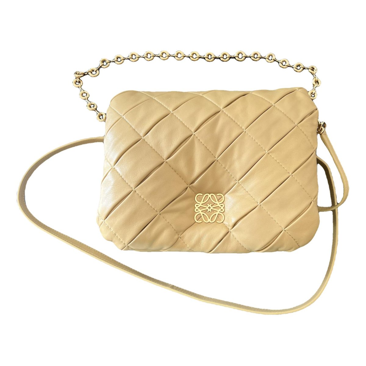 Goya Puffer leather handbag
