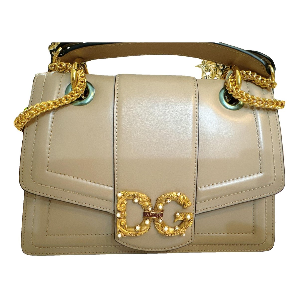 DG Amore leather crossbody bag