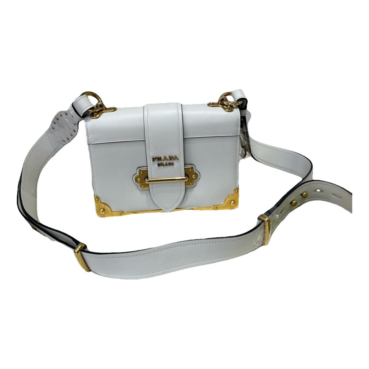 Cahier leather crossbody bag