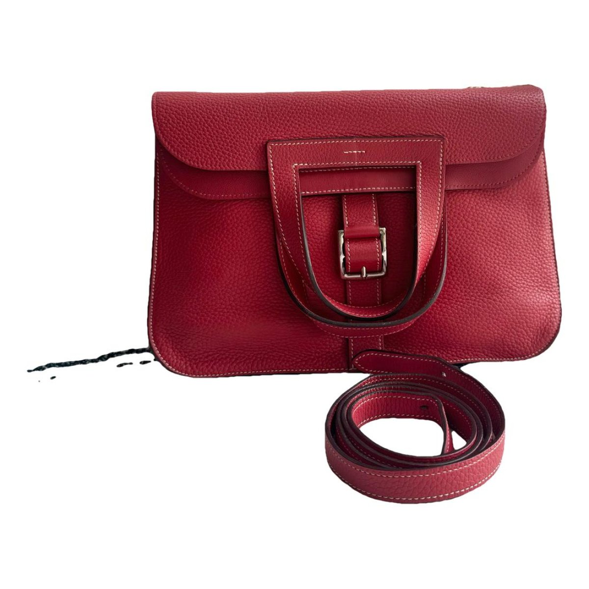 Halzan leather handbag