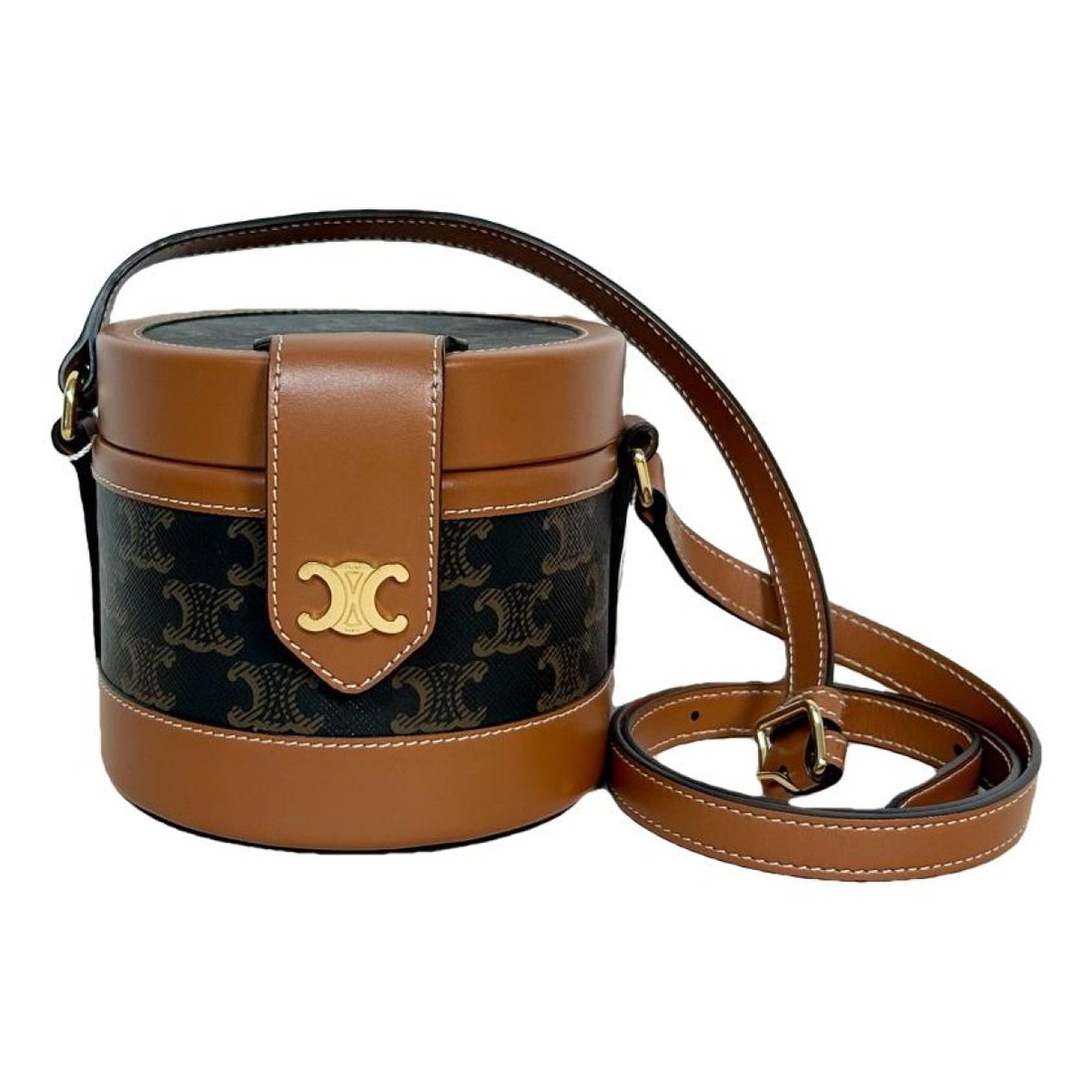 Tambour cloth crossbody bag