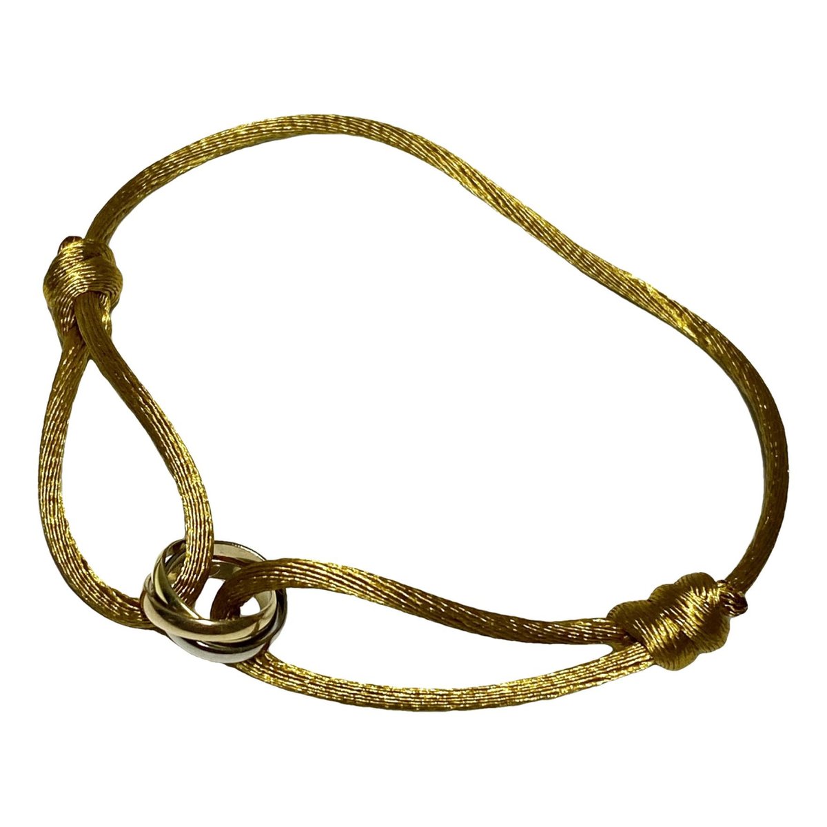 Trinity yellow gold bracelet