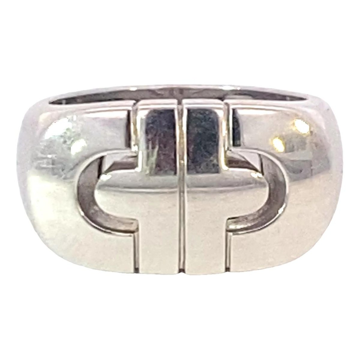 Parentesi white gold ring