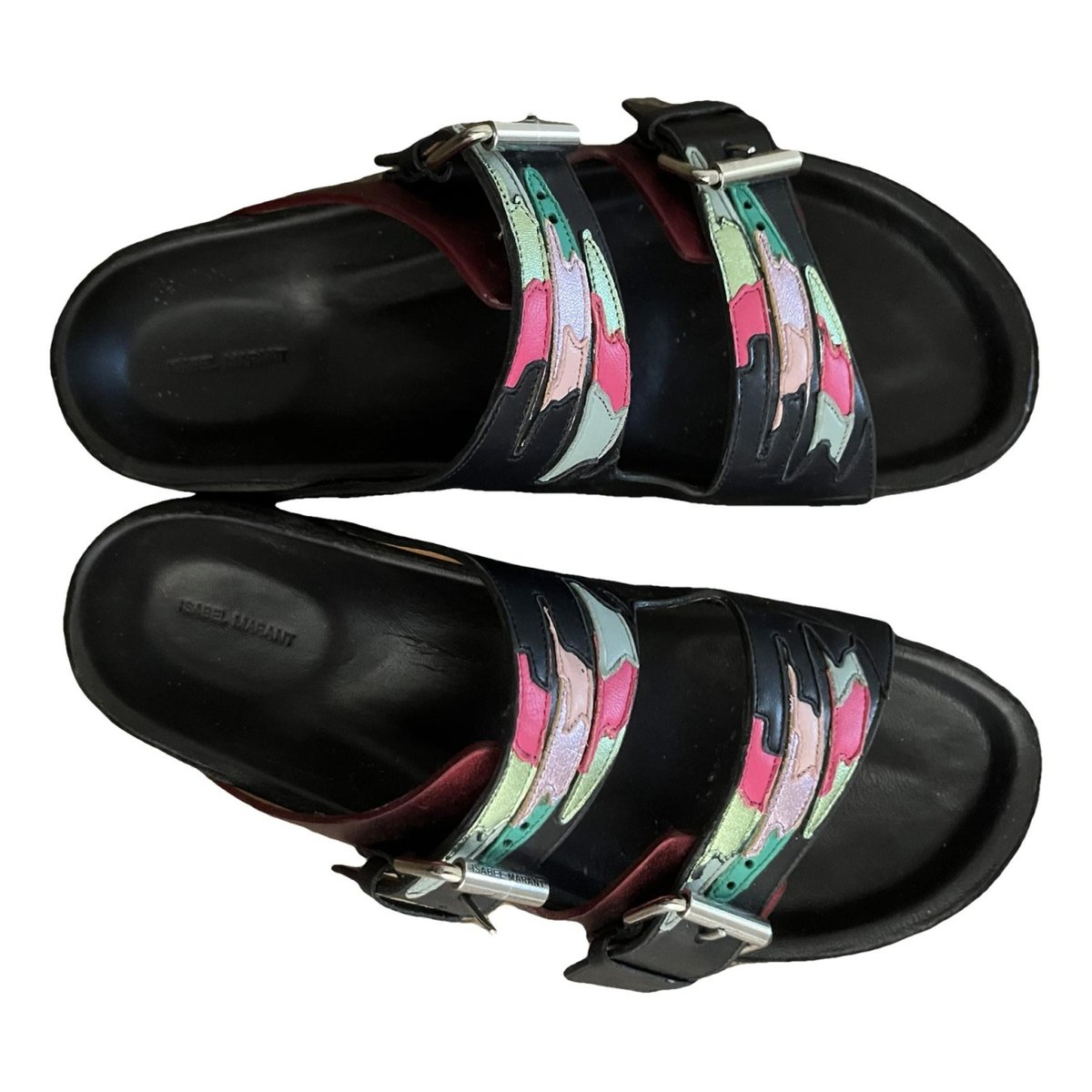 Mirvin leather mules