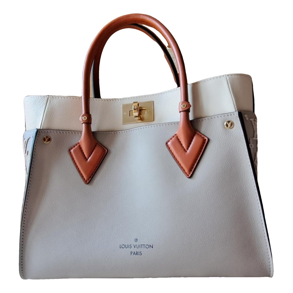 On My Side leather handbag