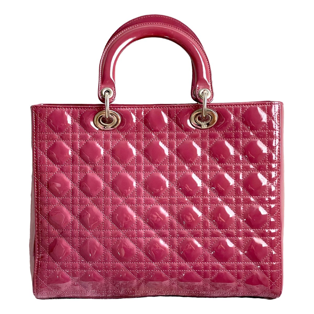 My Lady Dior patent leather tote