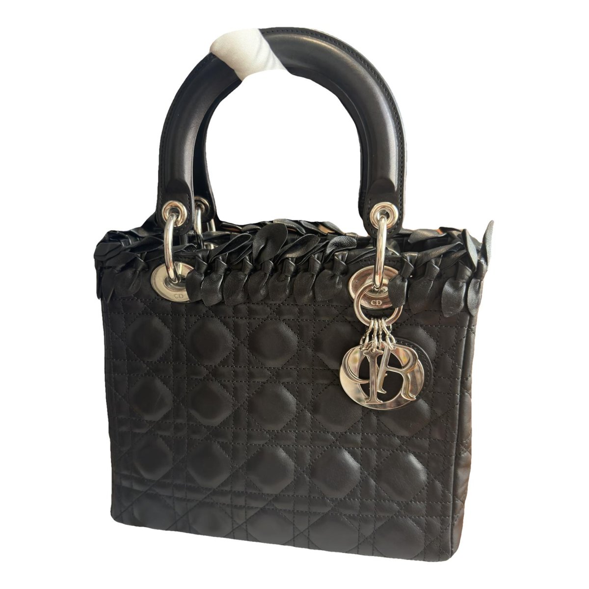 Lady Dior leather handbag