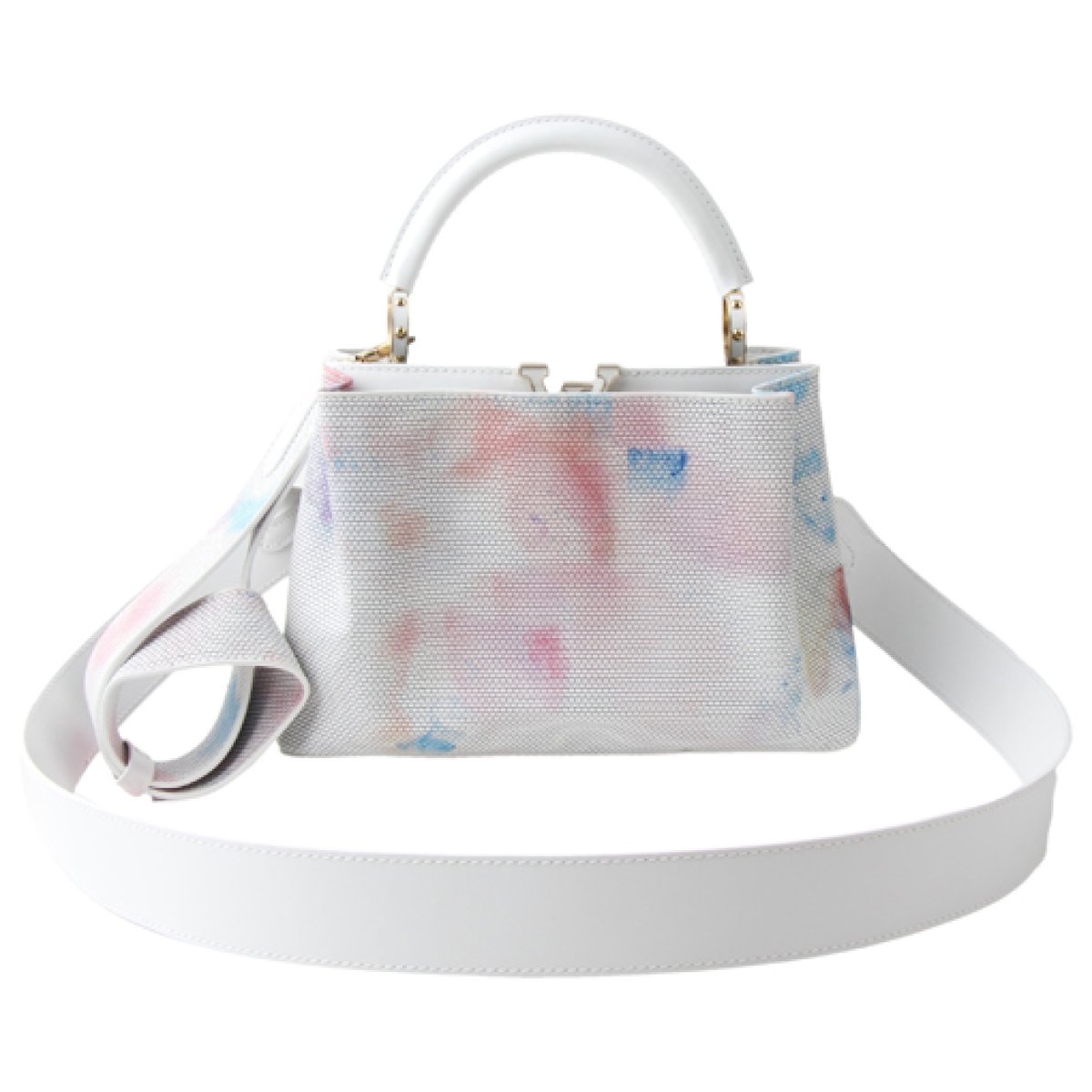 Capucines leather handbag
