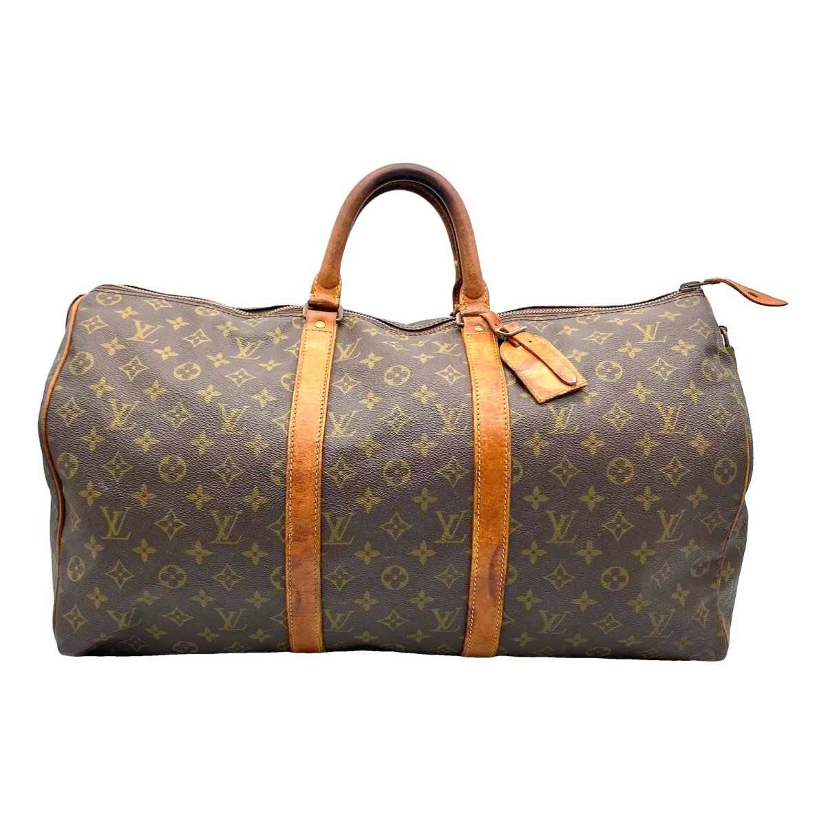 Keepall leather 48h bag