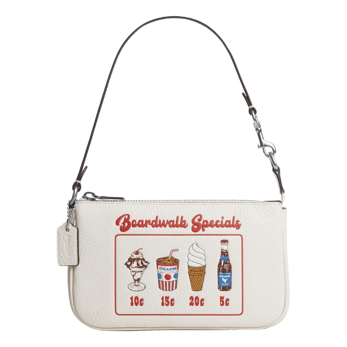 Wristlet nolita 19 leather mini bag