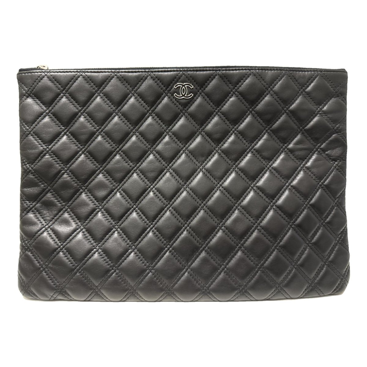 Timeless/Classique leather clutch bag