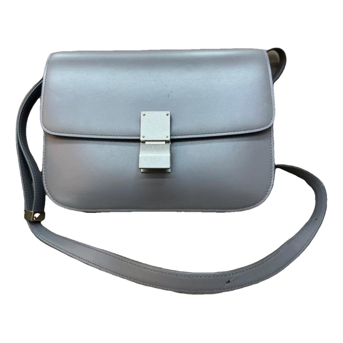 Classic leather crossbody bag