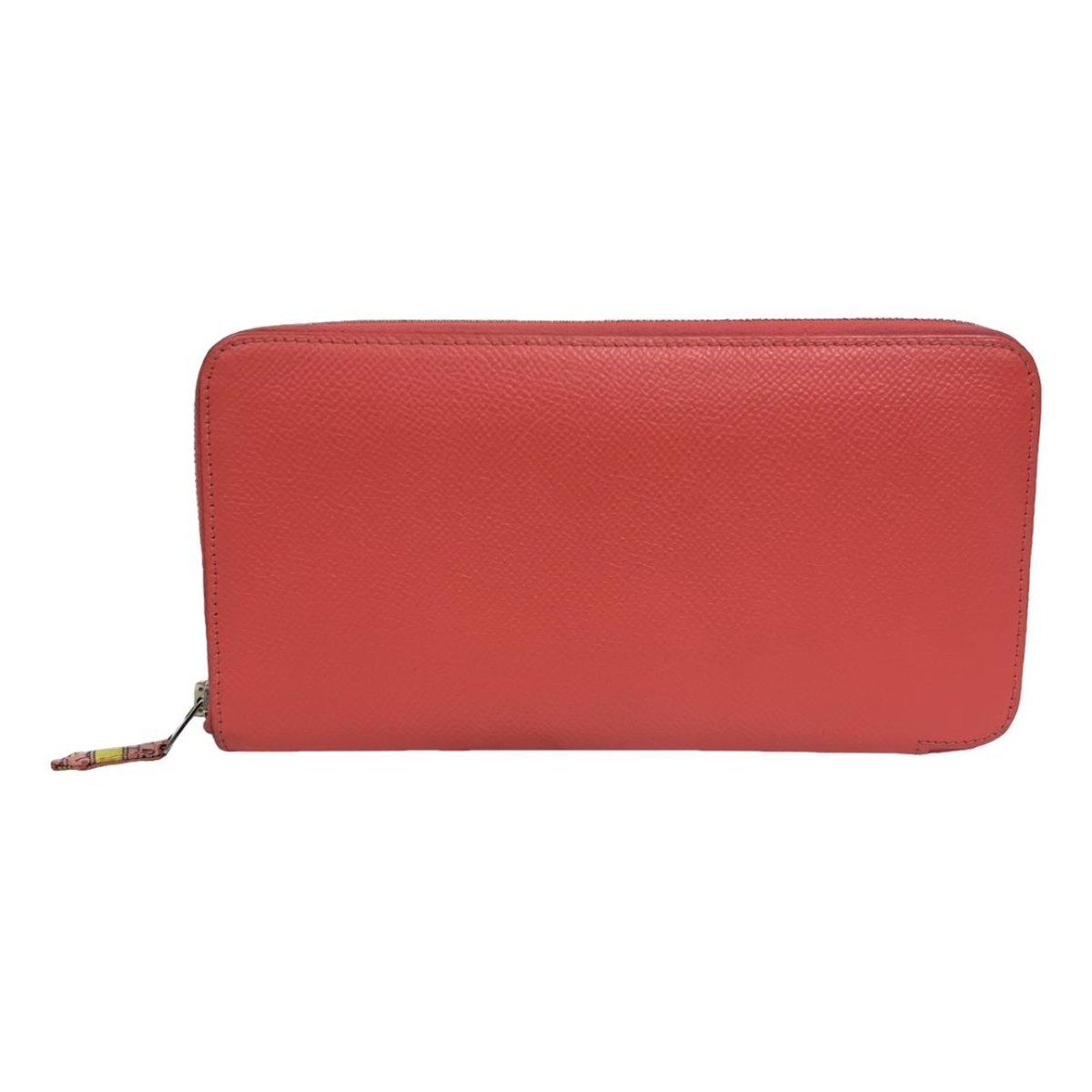 Silk'in leather wallet