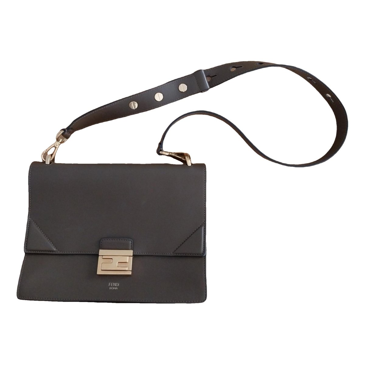 Kan U leather crossbody bag