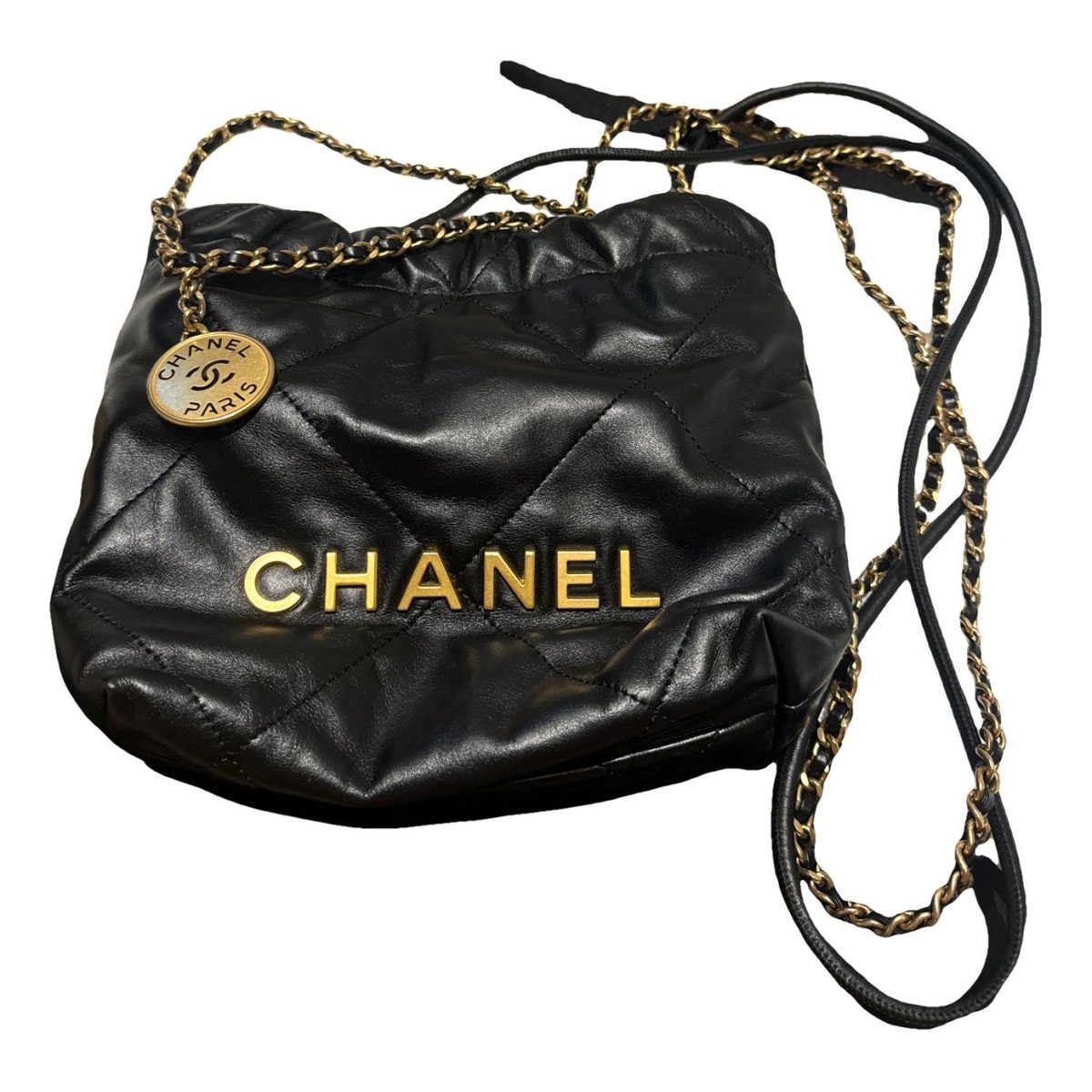 Chanel 22 leather crossbody bag