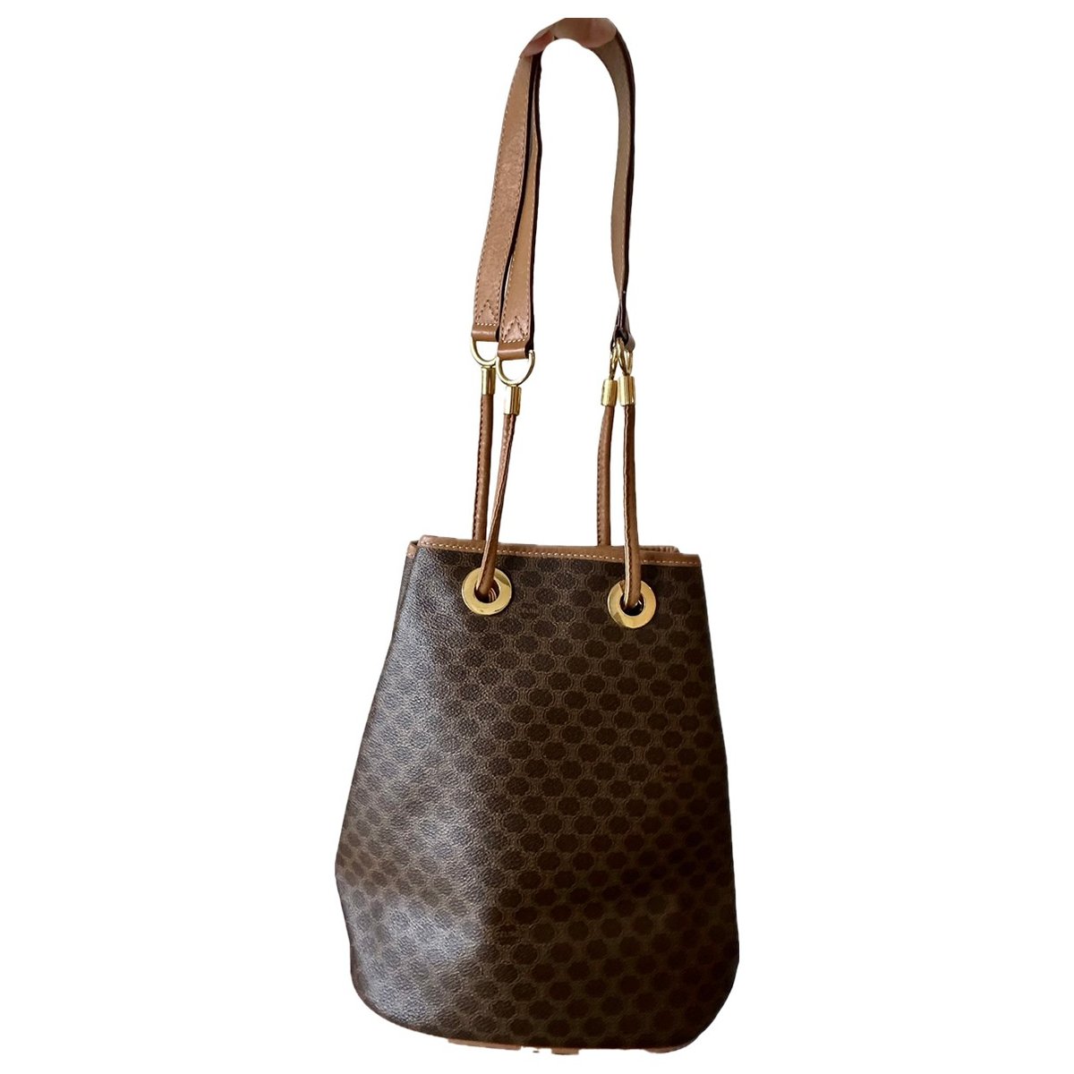 Triomphe Vintage leather handbag