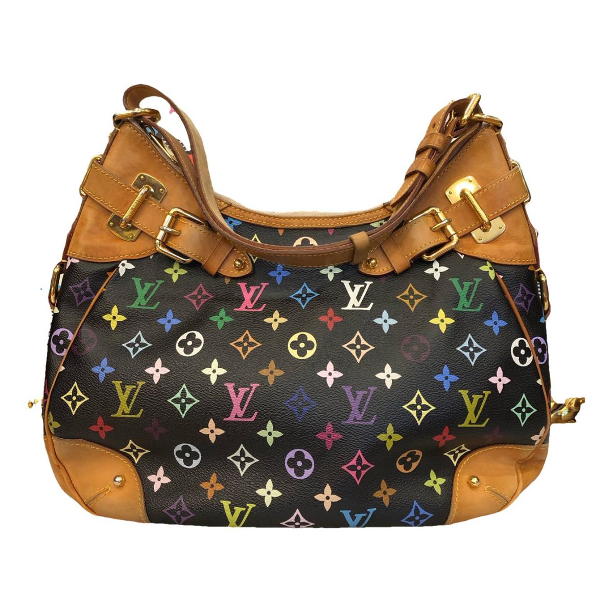 Greta leather handbag