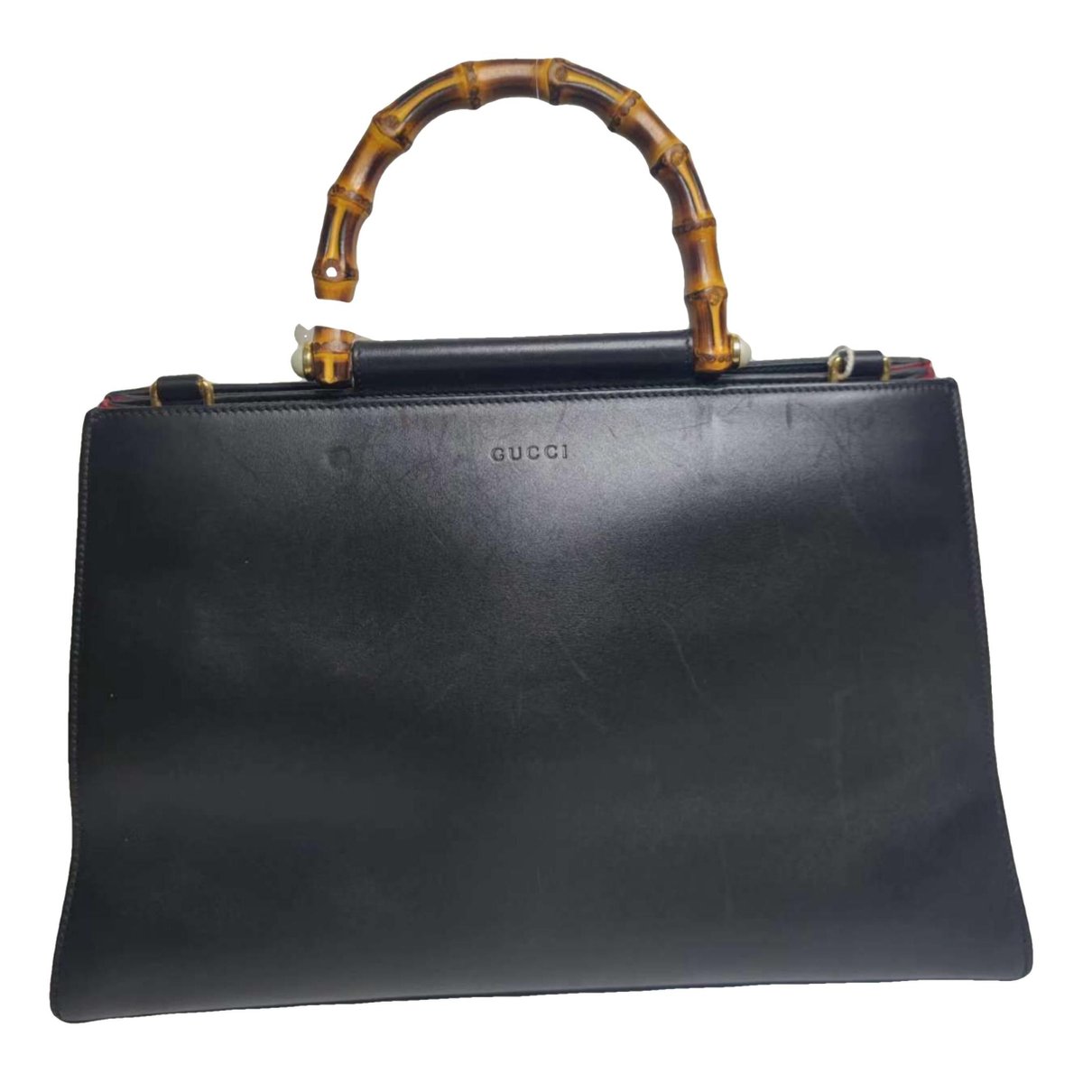 Nymphaea leather handbag