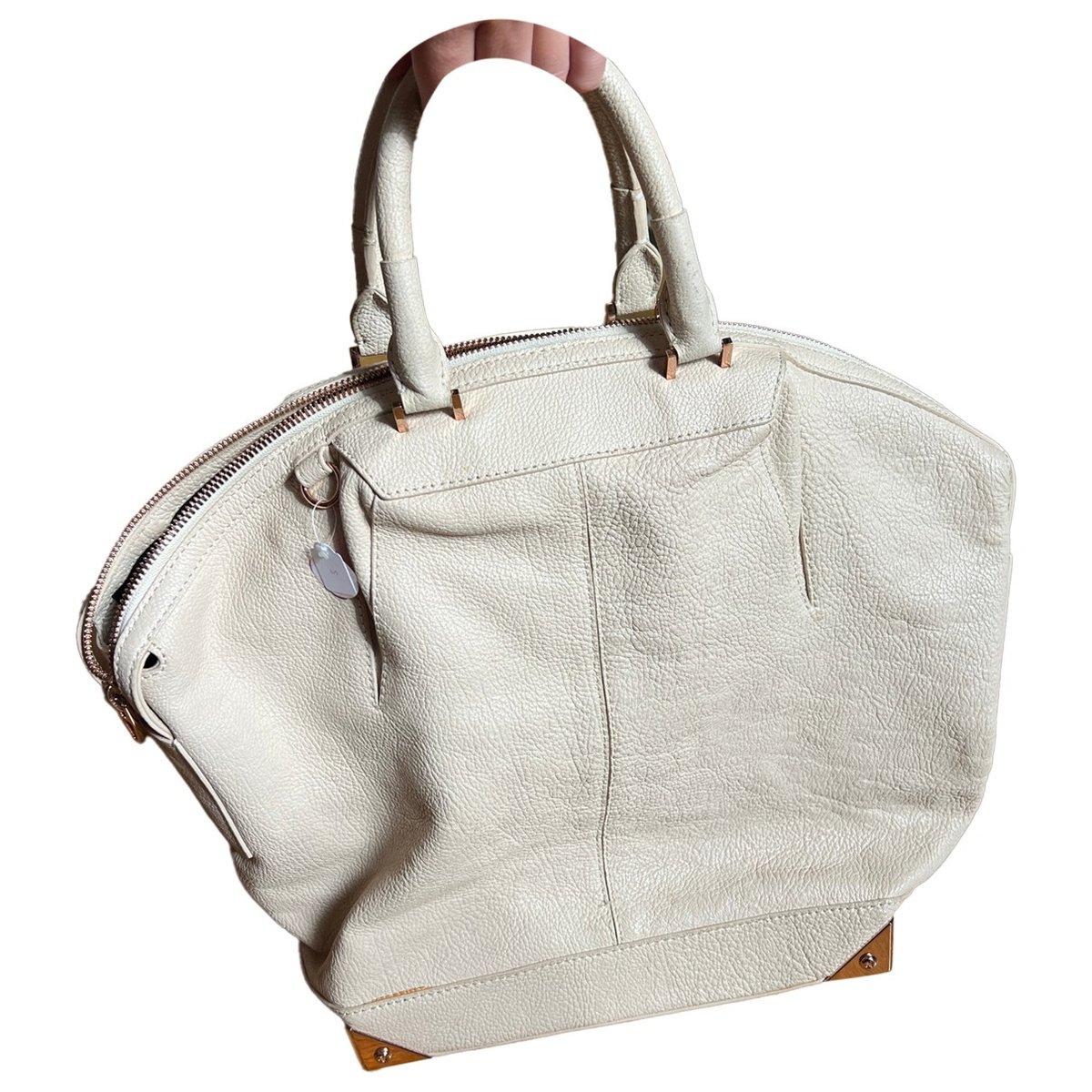 Emile leather handbag