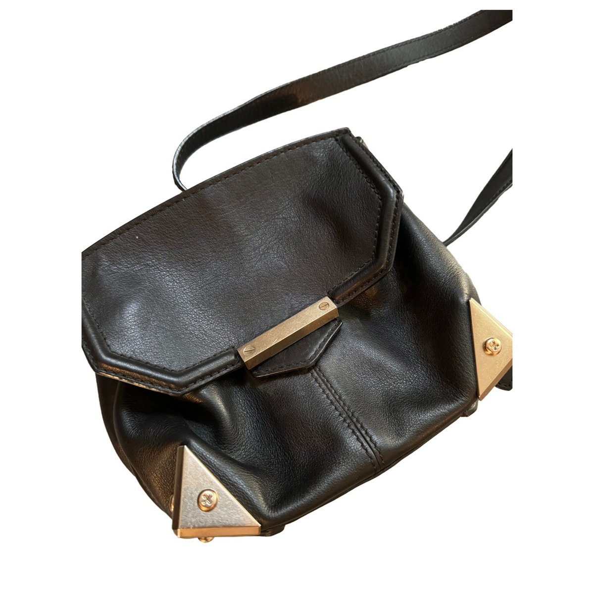 Prisma leather handbag