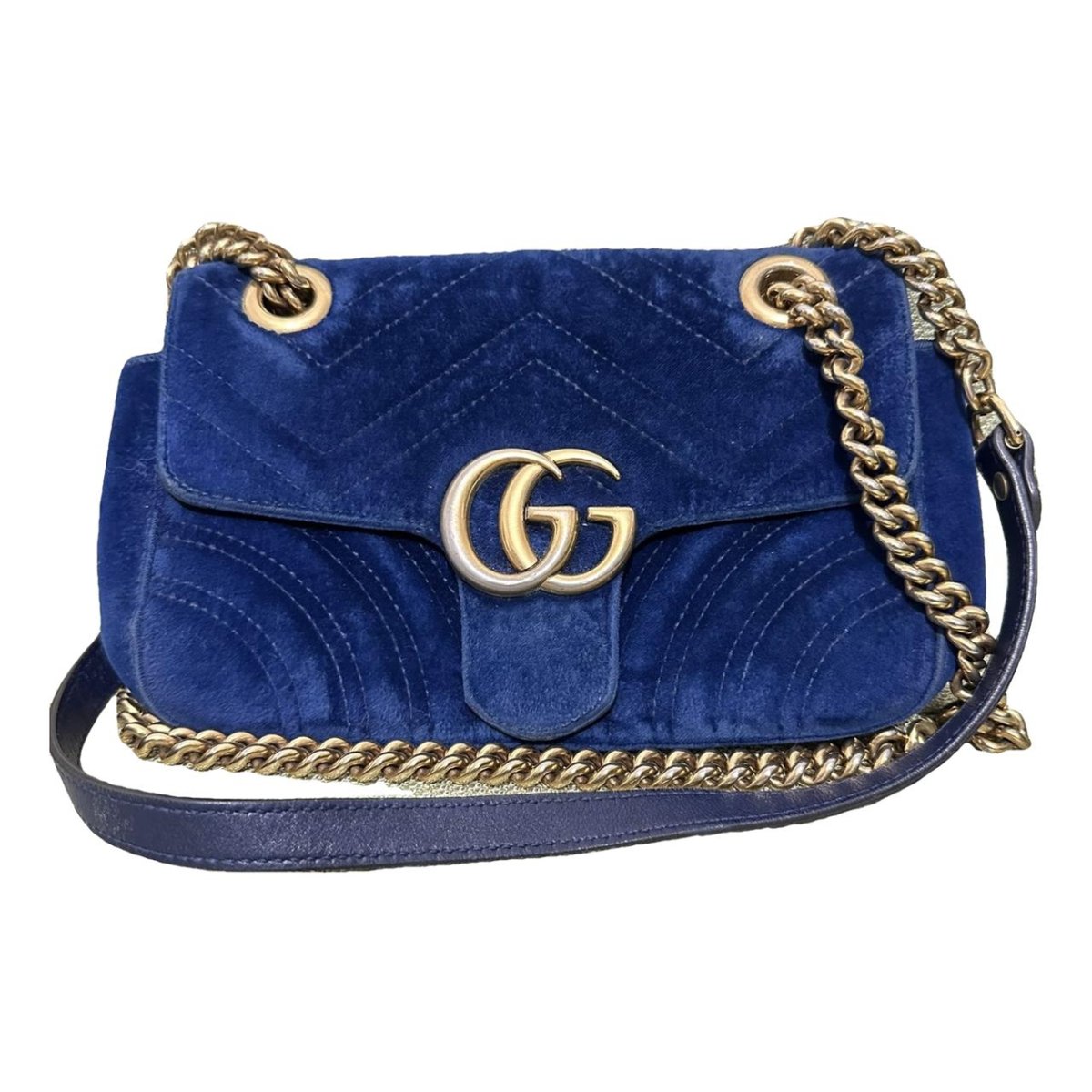 GG Marmont Flap leather crossbody bag
