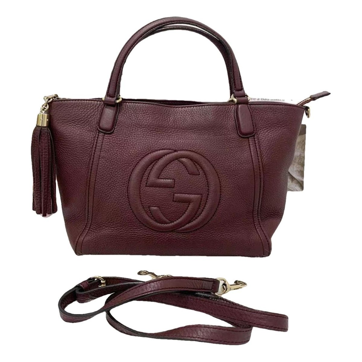 Soho Top Handle leather handbag
