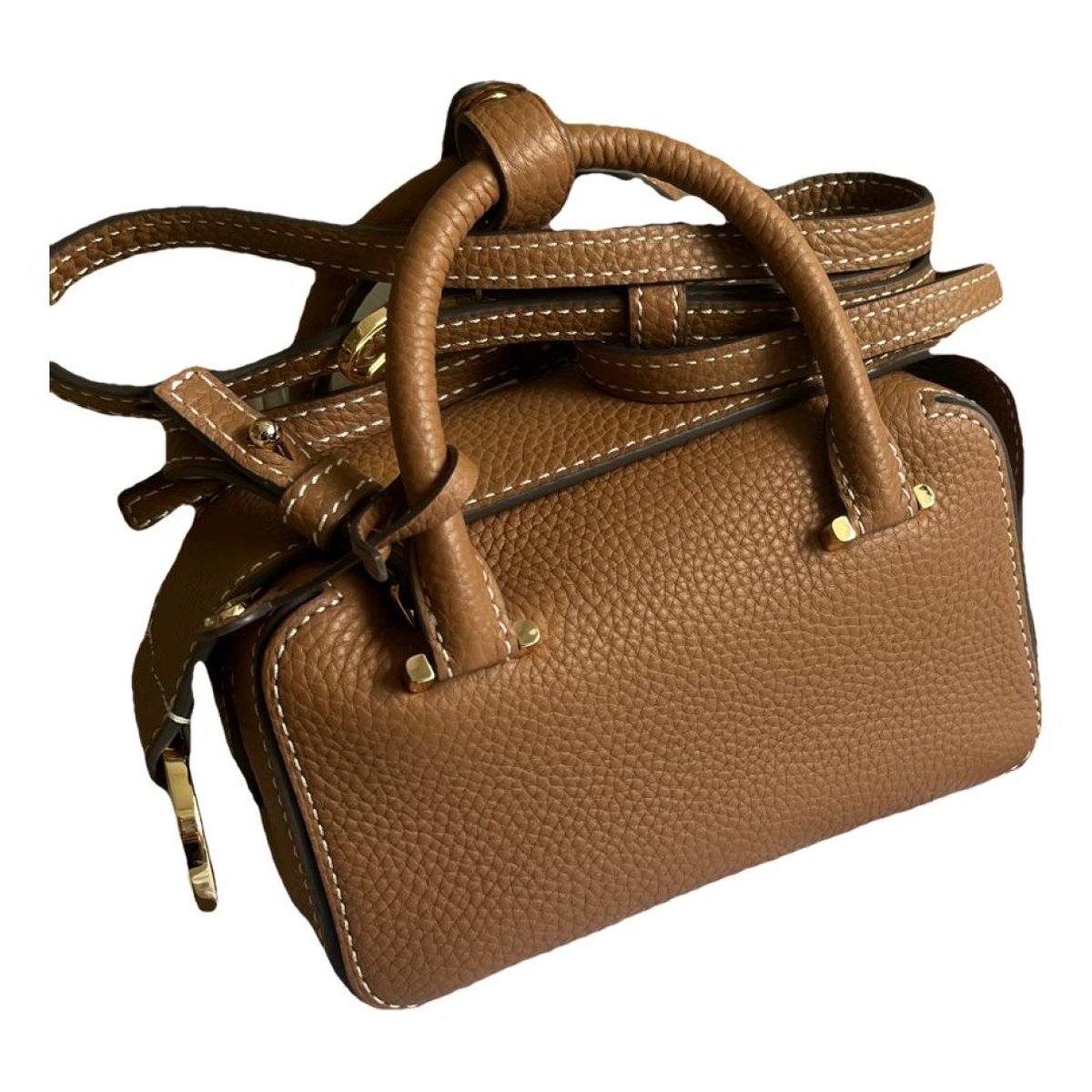 Cool Box leather crossbody bag