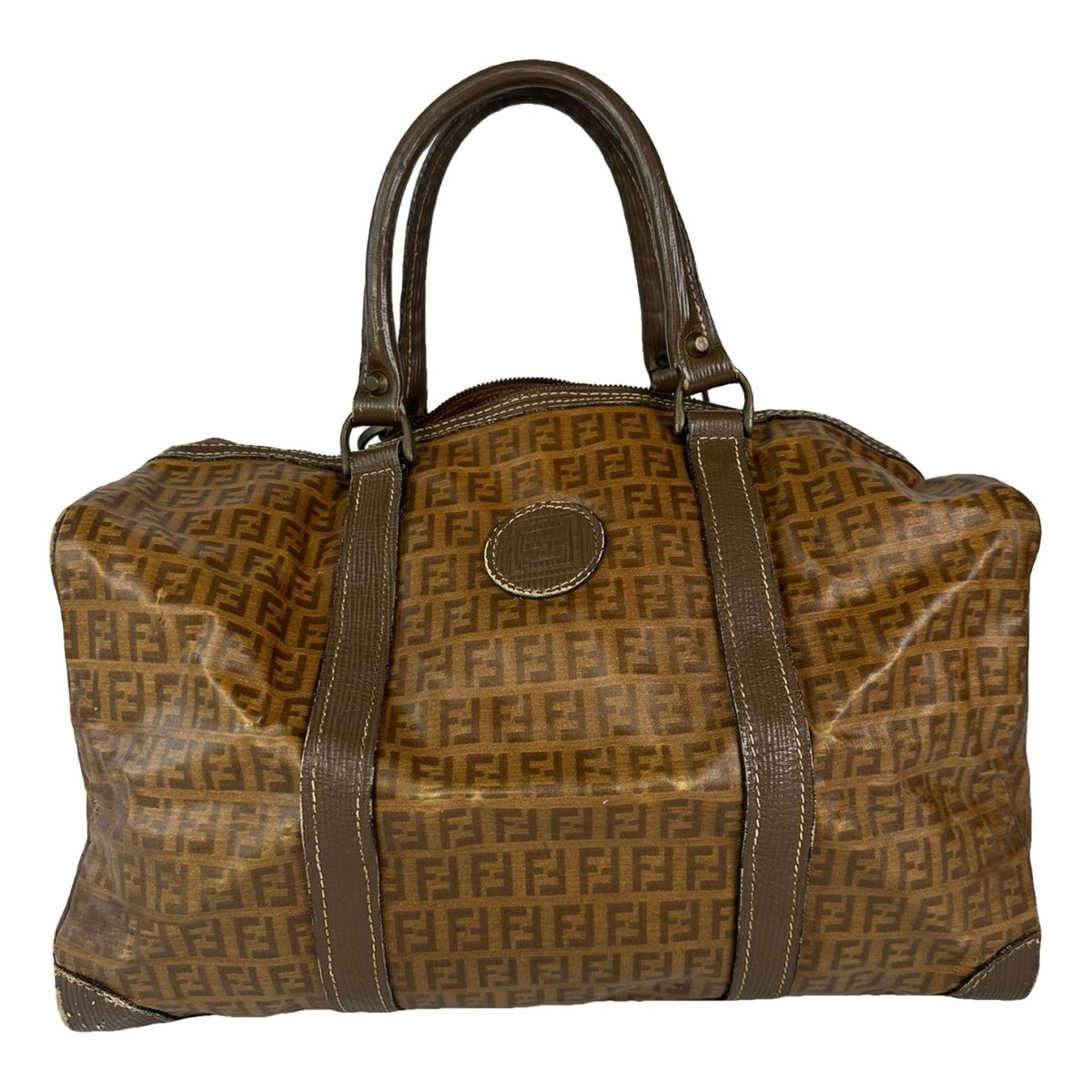 Baguette leather handbag