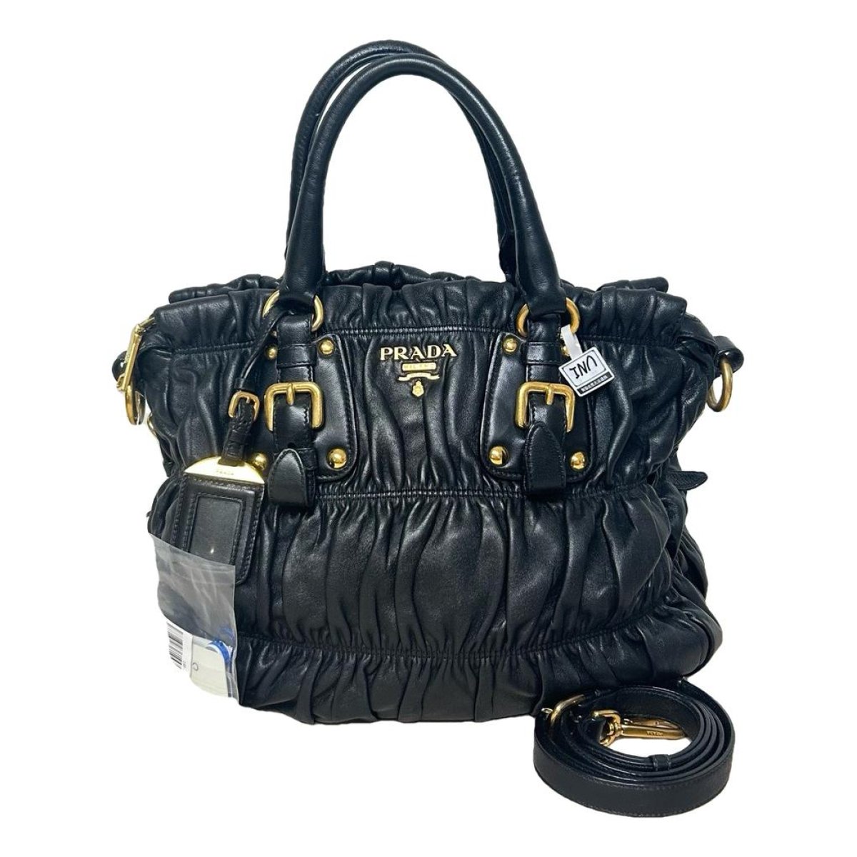 Paradigme leather crossbody bag